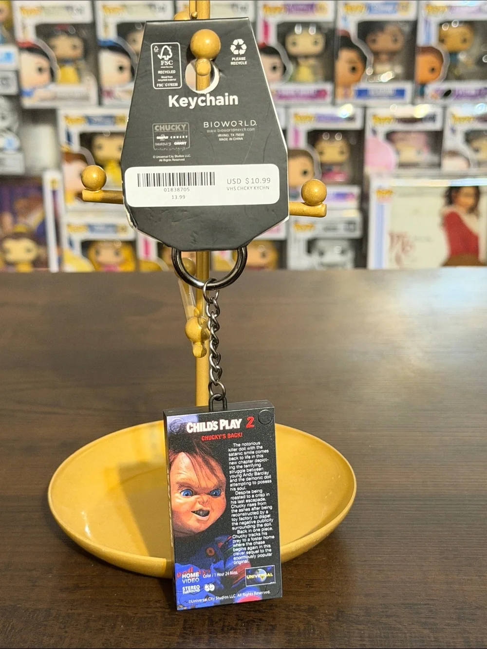 Chucky Child's Play Keychain